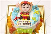 似顔絵ケーキ77