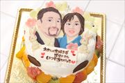 似顔絵ケーキ82 似顔絵ケーキ82