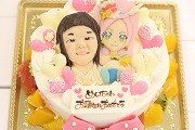 似顔絵ケーキ150